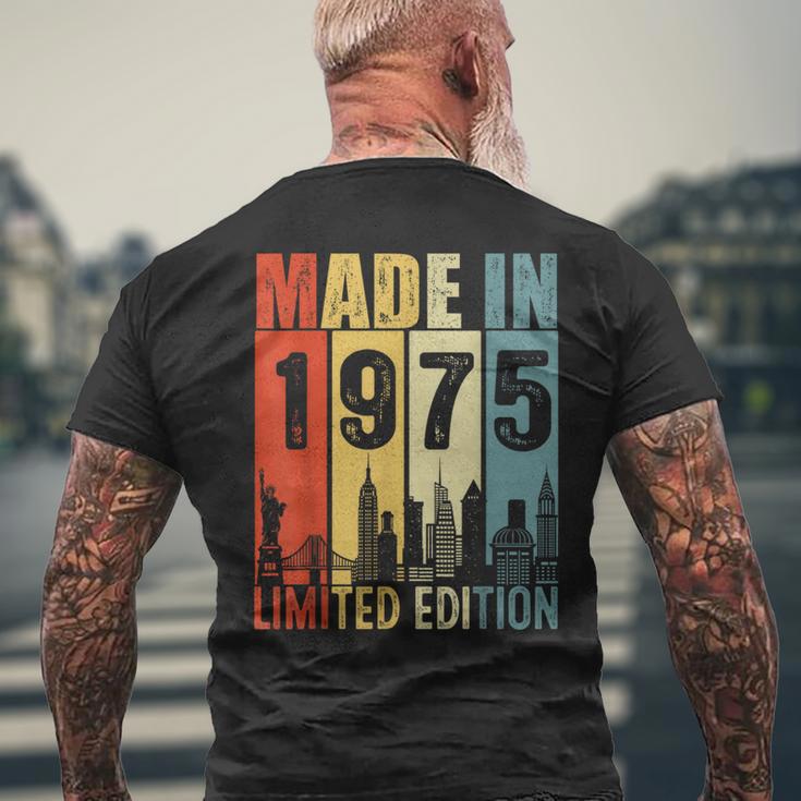 Made In 1975 Limited Edition T-Shirt mit Rückendruck Geschenke für alte Männer