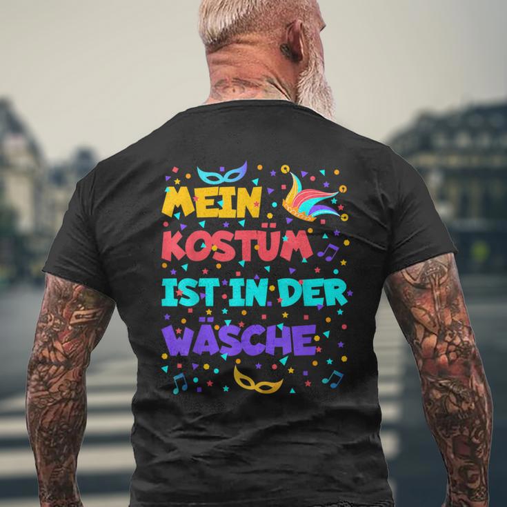 Mein Kostüm Ist In Der Wäsche Cool For Carnival Fancy Dress T-Shirt mit Rückendruck Geschenke für alte Männer