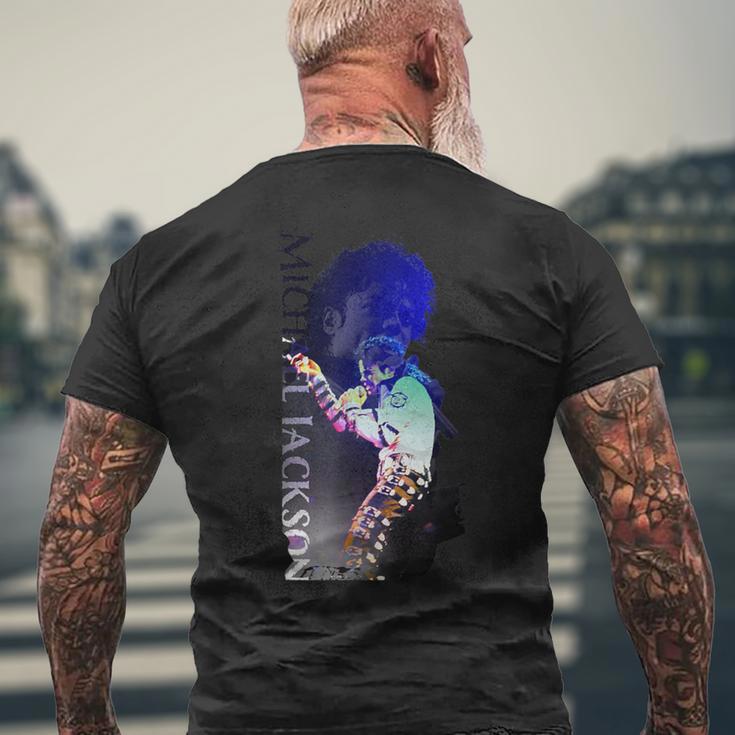 Michael Jackson_002 T-Shirt mit Rückendruck Geschenke für alte Männer