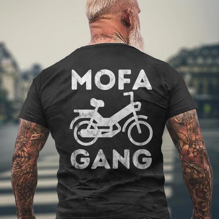 Mofa-Gang Moped T-Shirt mit Rückendruck Geschenke für alte Männer