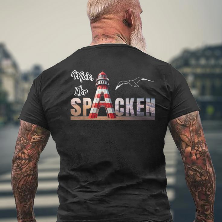 Moin Ihr Packen T-Shirt mit Rückendruck Geschenke für alte Männer