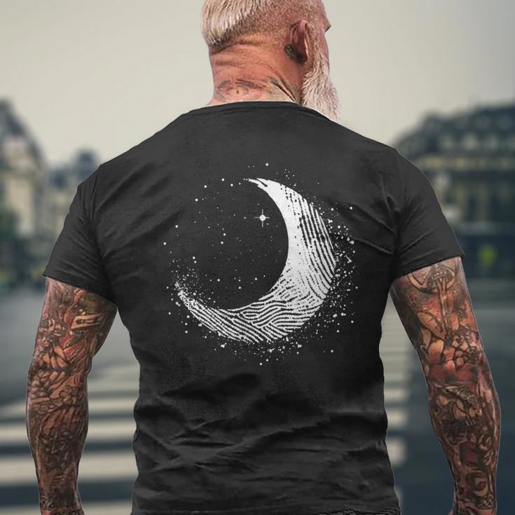 Moon Motif Half Moon Print Full Moon Mobile Phone Cover T-Shirt mit Rückendruck Geschenke für alte Männer