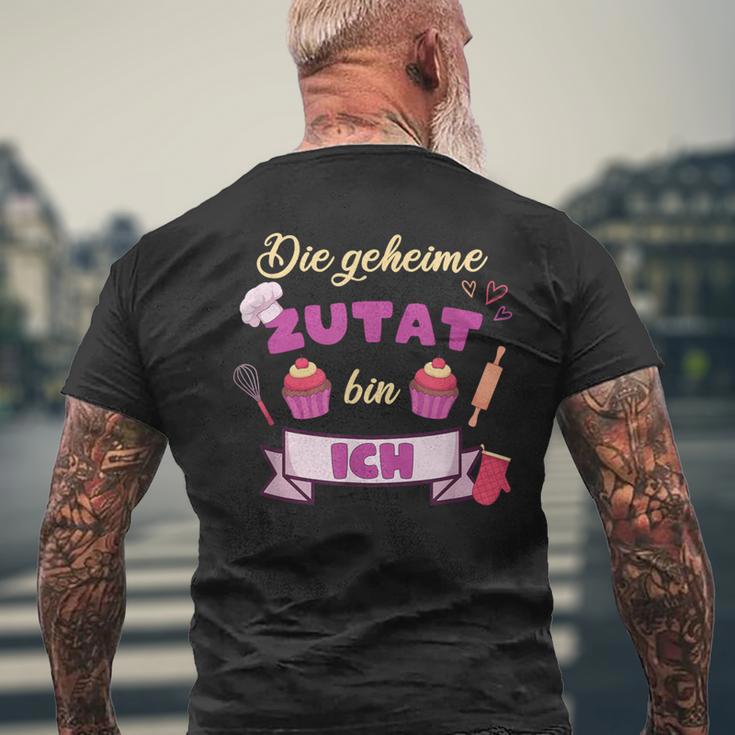 Pastry Baker Baking Bakery Pastry Shop Slogan T-Shirt mit Rückendruck Geschenke für alte Männer