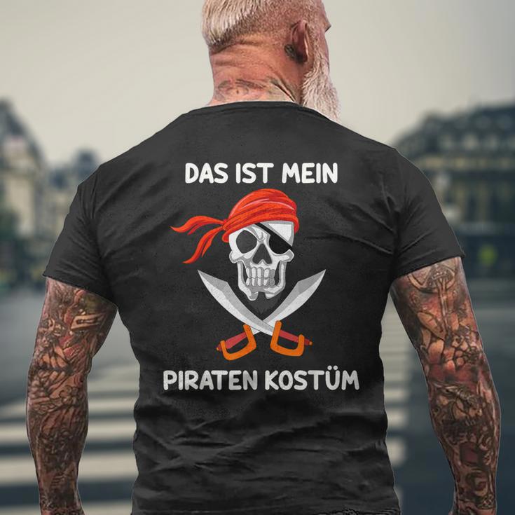 This Is My Pirate Costume T-Shirt mit Rückendruck Geschenke für alte Männer