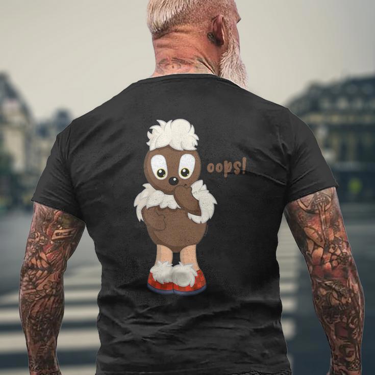 Pittiplatsch Ooops T-Shirt mit Rückendruck Geschenke für alte Männer