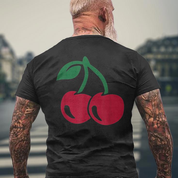 With Red Cherry T-Shirt mit Rückendruck Geschenke für alte Männer