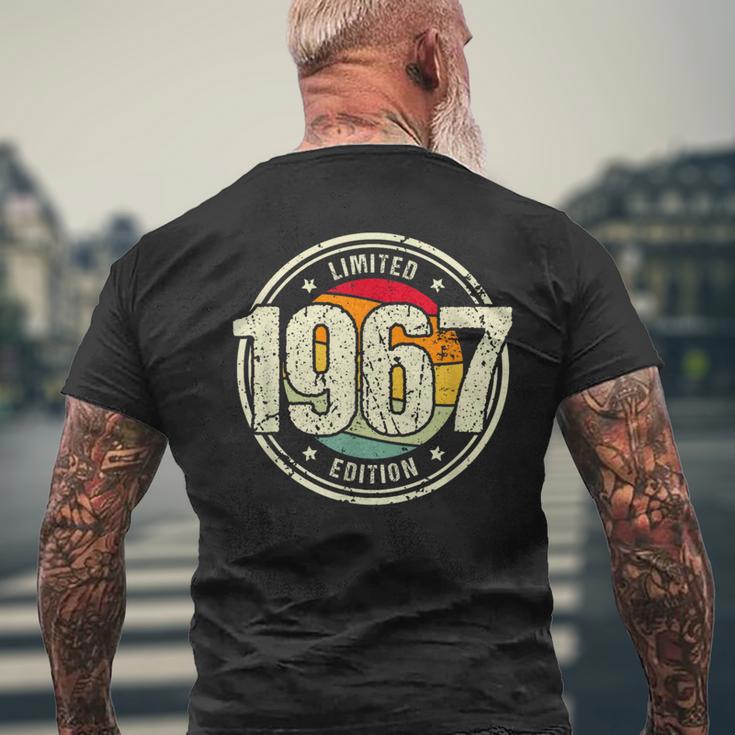 Retro 56 Yearsintage 1967 Limited Edition 56Th Birthday T-Shirt mit Rückendruck Geschenke für alte Männer