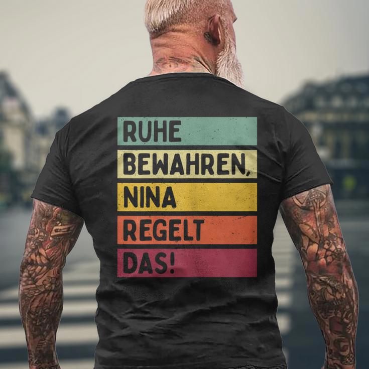 In Retro Colours T-Shirt mit Rückendruck Geschenke für alte Männer