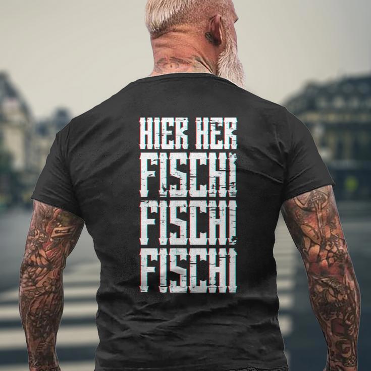 Retro Here Here Fischi Fischi Fischi T-Shirt mit Rückendruck Geschenke für alte Männer