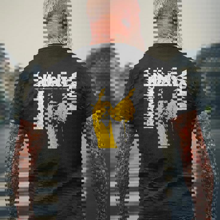 Sabbathol 4 Heavy Metal Music Sin Mangas Camiseta Hombre Estampado Espalda Regalos para ancianos