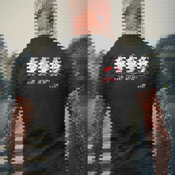 Schaf Unsheep Extra Sheep Chilli Sharp Wortwitz T-Shirt mit Rückendruck Geschenke für alte Männer