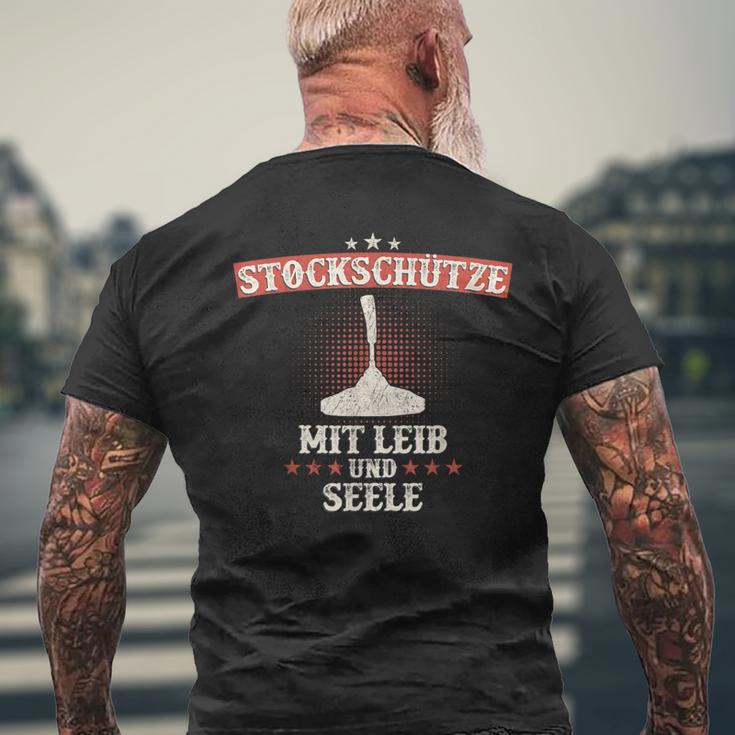 Stockerschßßß T-Shirt mit Rückendruck Geschenke für alte Männer