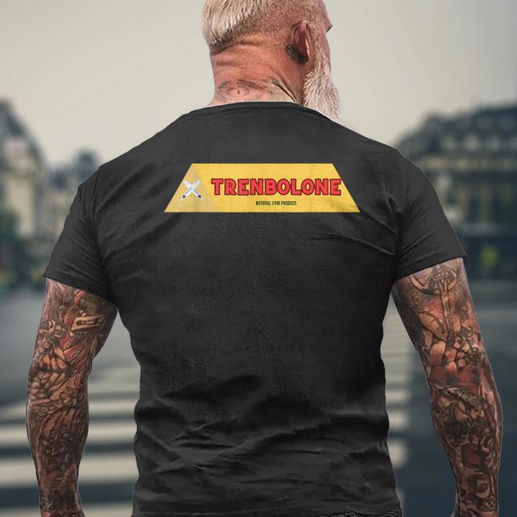 Trenbolone Bodybuilding Steroid Tren Lover Natural Bro T-Shirt mit Rückendruck Geschenke für alte Männer