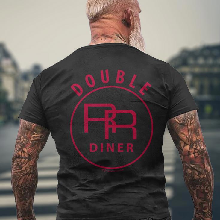 Twin Peaks Double R Diner T-Shirt mit Rückendruck Geschenke für alte Männer