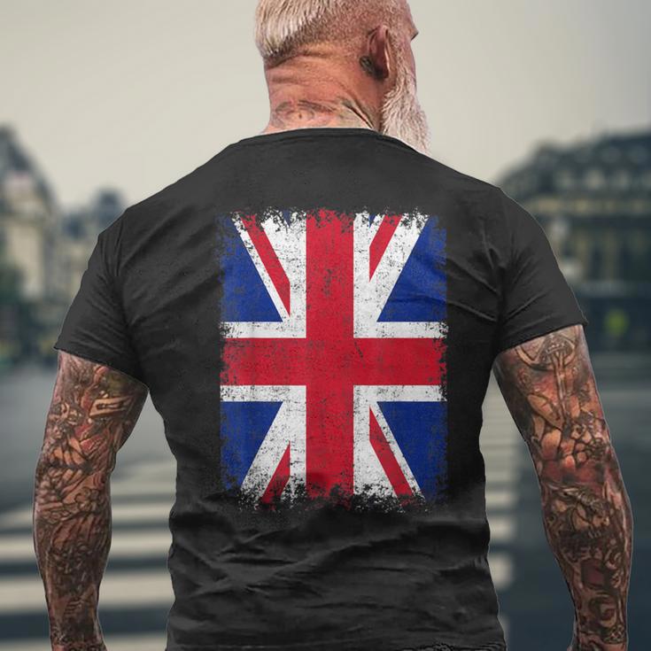 United Kingdom Uk Union Jack Flag England Great Britain T-Shirt mit Rückendruck Geschenke für alte Männer