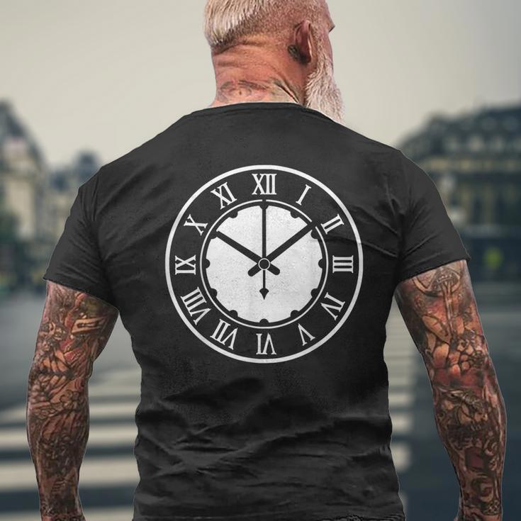 Watch Costume Carnival Watches Fancy Dress Costume T-Shirt mit Rückendruck Geschenke für alte Männer