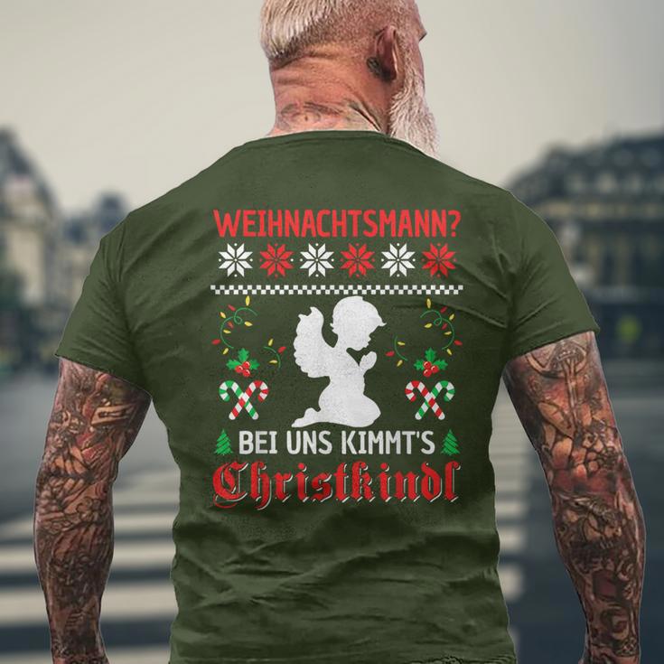 Bayern Christkindl Bavarian Christmas Christmas T-Shirt mit Rückendruck Geschenke für alte Männer