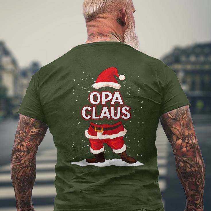 Christmas Grandpa Claus Outfit Family Christmas T-Shirt mit Rückendruck Geschenke für alte Männer