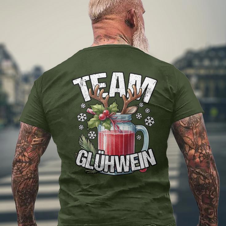 Christmas Team Glühwein Christmas Market Outfit T-Shirt mit Rückendruck Geschenke für alte Männer