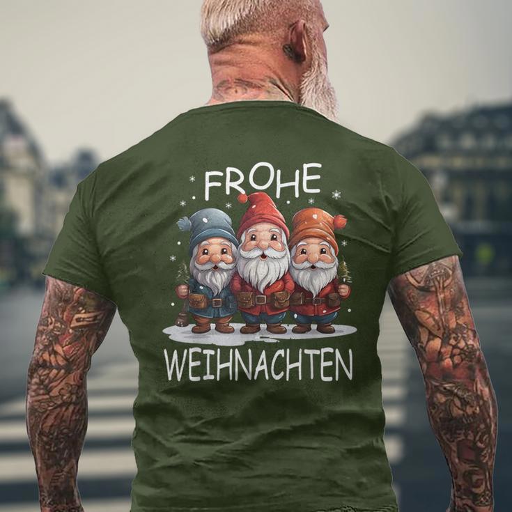 Christmas Three Dwarfs Matching Family Merry Christmas T-Shirt mit Rückendruck Geschenke für alte Männer