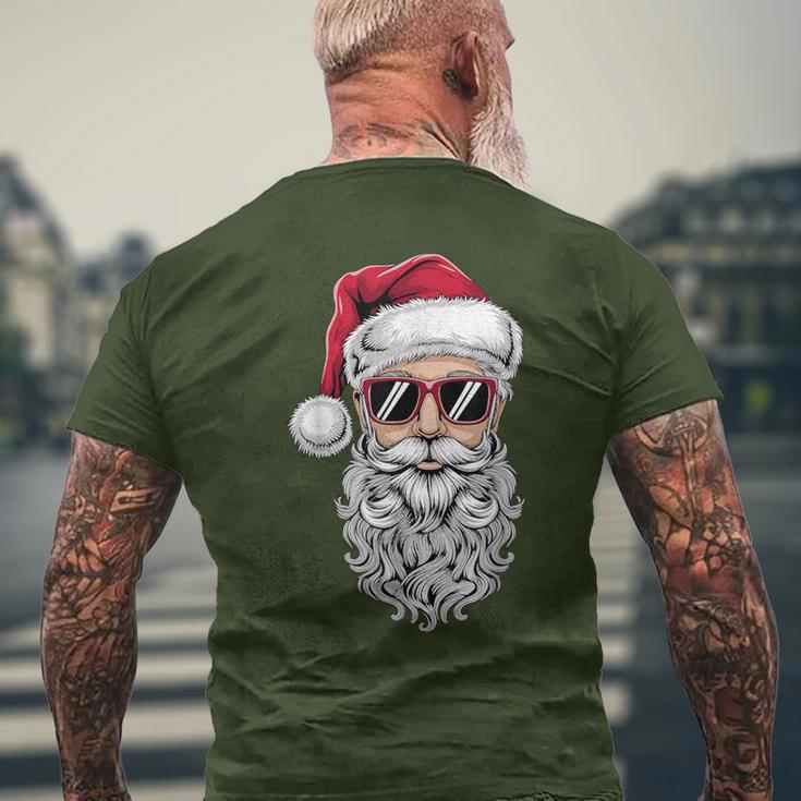 Cool Christmas Cool Santa Claus Christmas T-Shirt mit Rückendruck Geschenke für alte Männer