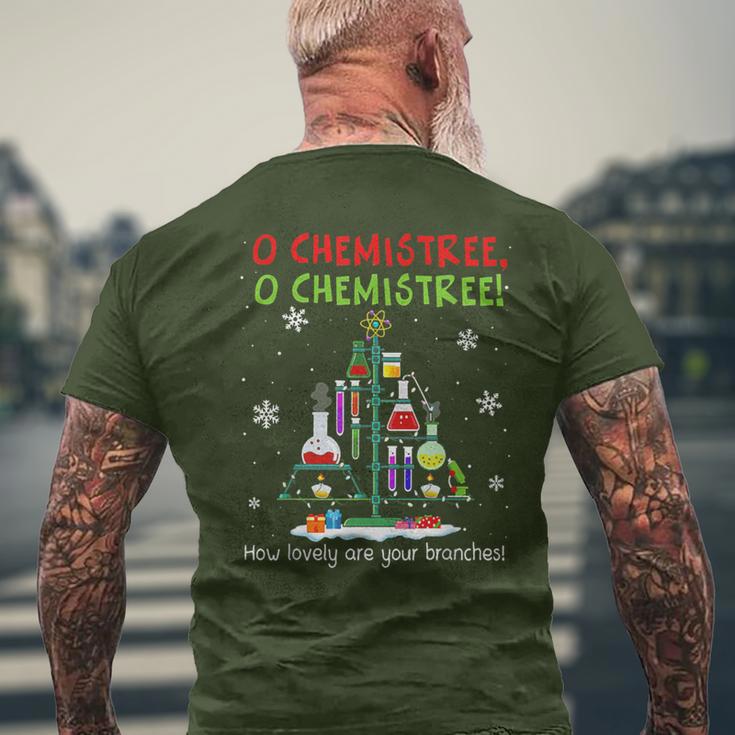 O Chemistree Wie Schön Sind Ihre Zweige Science Xmas T-Shirt mit Rückendruck Geschenke für alte Männer