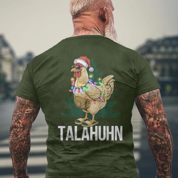 Talahuhn Christmas Hat Talahon Trendword Merry Christmas T-Shirt mit Rückendruck Geschenke für alte Männer