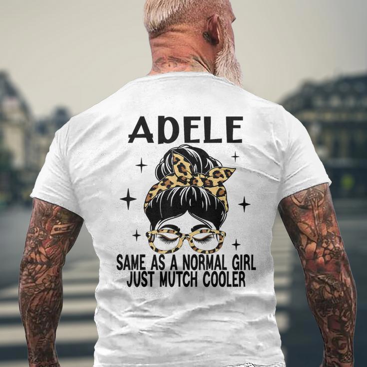 Adele Costume Cute Definition Personalised Name Adele Gray T-Shirt mit Rückendruck Geschenke für alte Männer