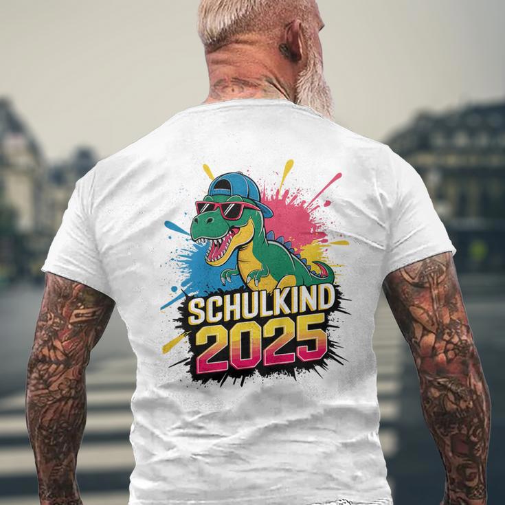 Artipalati Kinder Schulkind 2025 Einschulung Erster Tag Schulstart Grundschule T-Shirt mit Rückendruck Geschenke für alte Männer