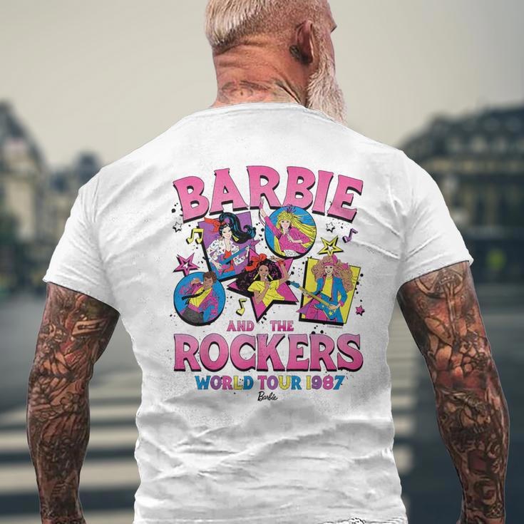 Barbie And The Rockers Music World Tour 1997 T-Shirt mit Rückendruck Geschenke für alte Männer