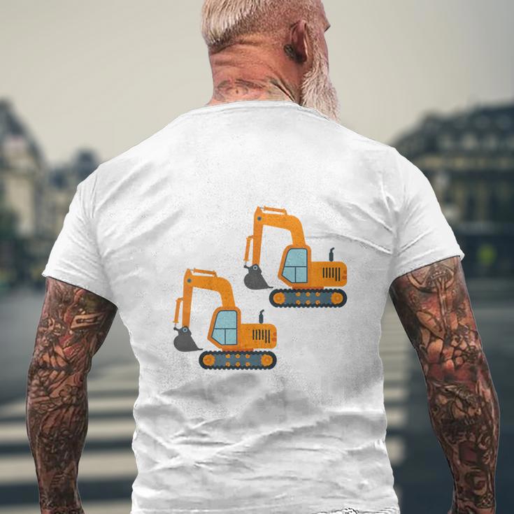 Children's Birthday I Am 2 Digger Old Boy 2 Years T-Shirt mit Rückendruck Geschenke für alte Männer