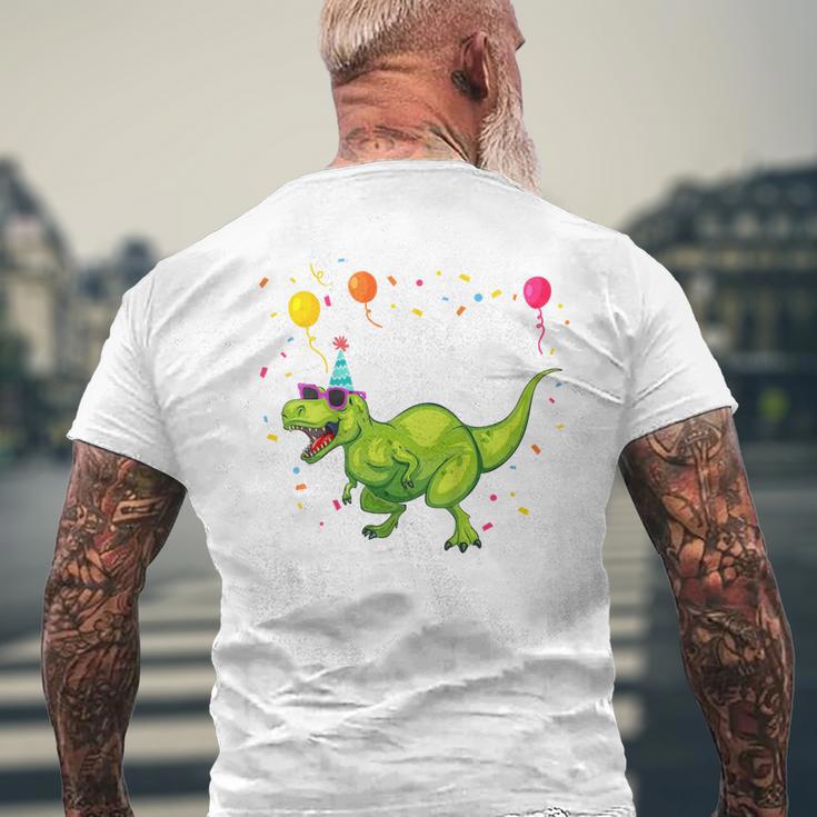 Children's Geburtstags 6 Jahre Junge Dinosaurier Dino Ich Bin 6 T-Shirt mit Rückendruck Geschenke für alte Männer