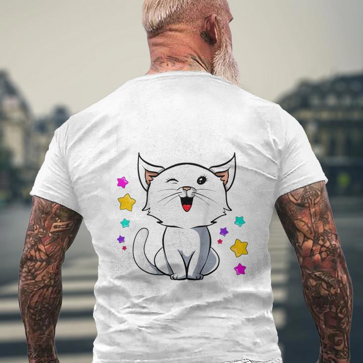 Children's Ich Bin 7 Jahre Alt Katzensieben 7Th Birthday T-Shirt mit Rückendruck Geschenke für alte Männer