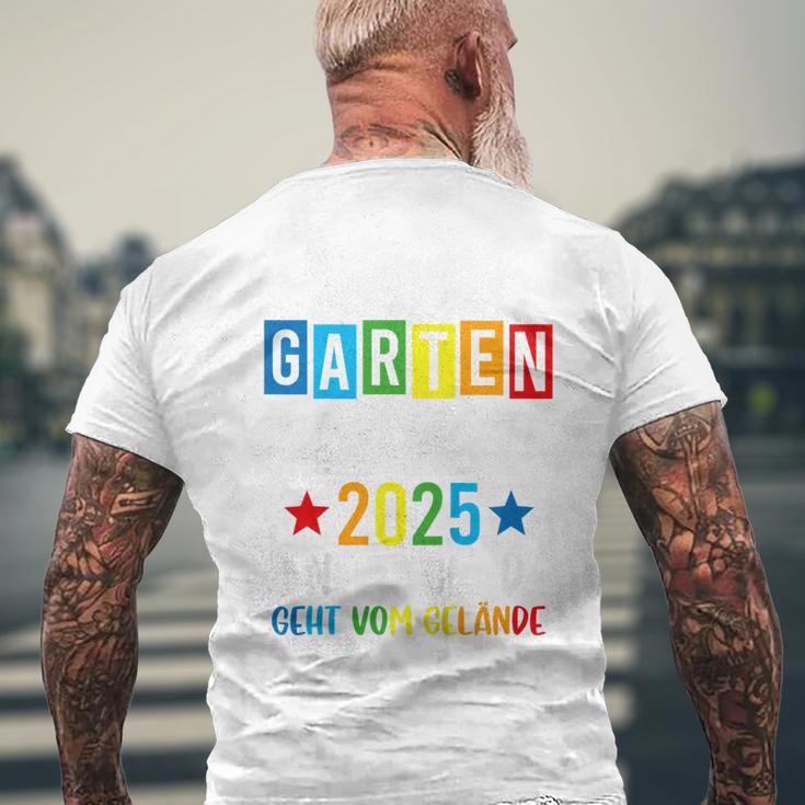 Children's Kindergarten Geschafft 2025 T-Shirt mit Rückendruck Geschenke für alte Männer