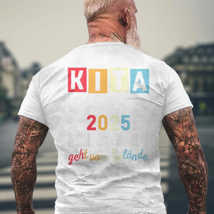 Children's Kita Leavers 2025 School Child First Day T-Shirt mit Rückendruck Geschenke für alte Männer