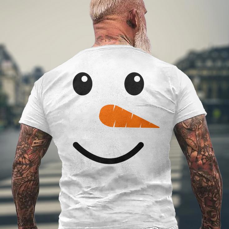 Children's Snowman Costume Children's Snowman Face T-Shirt mit Rückendruck Geschenke für alte Männer