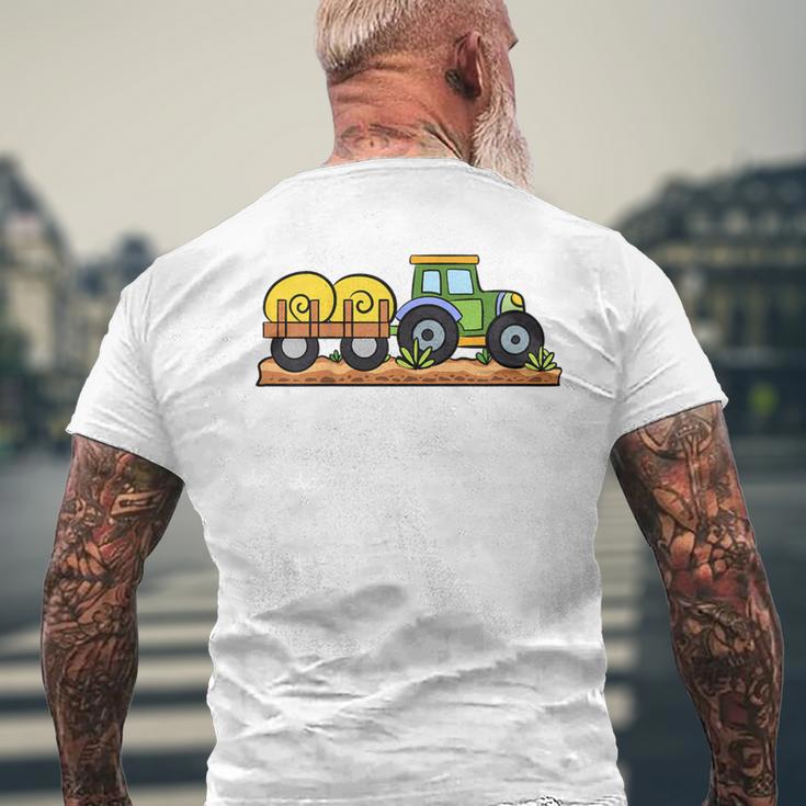 Children's Tractor Boysehicles Farm T-Shirt mit Rückendruck Geschenke für alte Männer