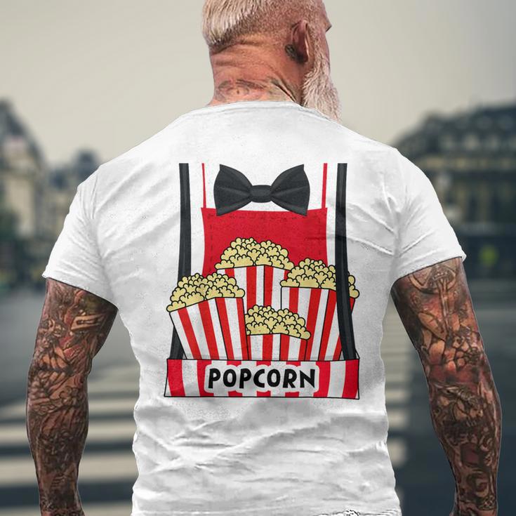 Cute Popcorn Seller Costume T-Shirt mit Rückendruck Geschenke für alte Männer