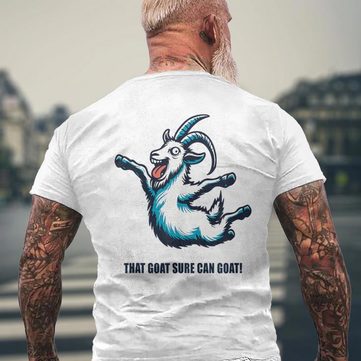 That Goat Sure Can Goat Simulator T-Shirt mit Rückendruck Geschenke für alte Männer