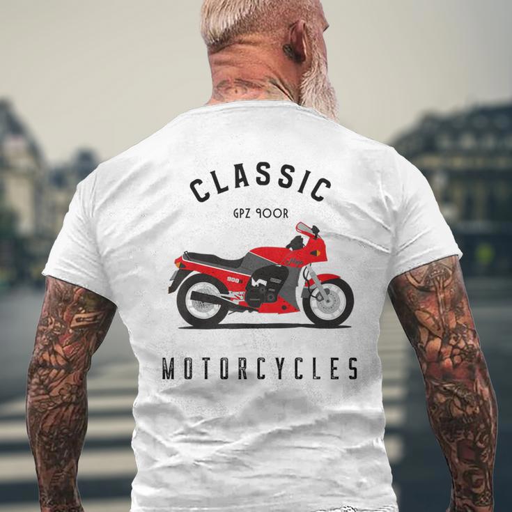 Gpz 900R Ninja Zx900a Motorcycle Biker T-Shirt mit Rückendruck Geschenke für alte Männer