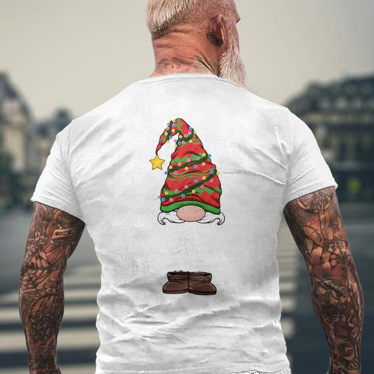 Grandpa Gnome Christmas Gnome Grandfather Long-Sleeved T-Shirt mit Rückendruck Geschenke für alte Männer