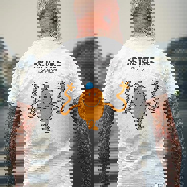 Mr Mr Tickle T-Shirt mit Rückendruck Geschenke für alte Männer