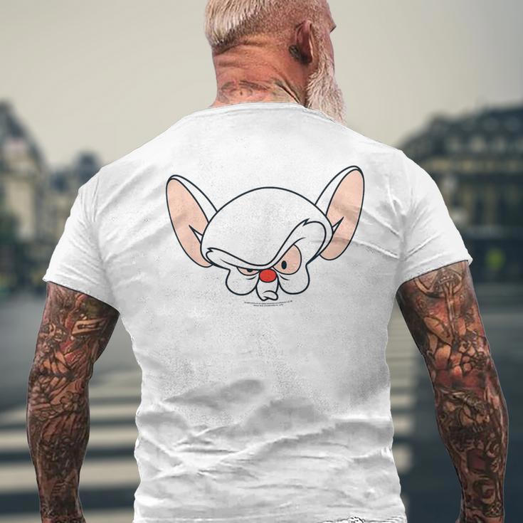 Pinky And The Brain Brain T-Shirt mit Rückendruck Geschenke für alte Männer