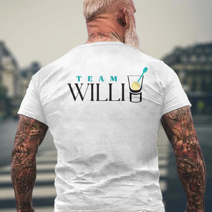 Team Willi Williams Christ Pear Schnapps Shot Apres Ski T-Shirt mit Rückendruck Geschenke für alte Männer