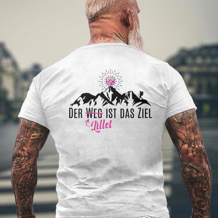 Wildberry Lillet Wanderer T-Shirt mit Rückendruck Geschenke für alte Männer