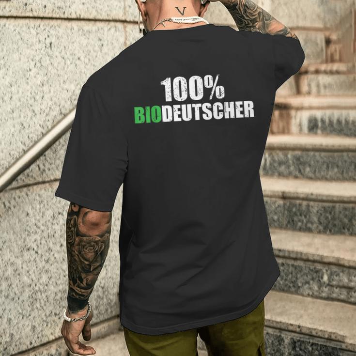 100 Organic German T-Shirt mit Rückendruck Geschenke für Ihn