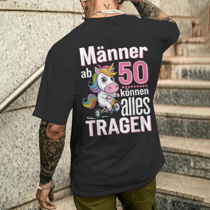 From 50 Can Wear Everything 50Th Birthday Slogan Humour T-Shirt mit Rückendruck Geschenke für Ihn