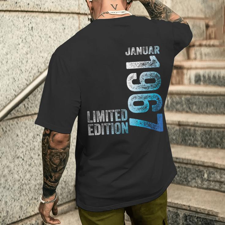 56Th Birthday Man 56 Years Limited Edition January 1967 T-Shirt mit Rückendruck Geschenke für Ihn