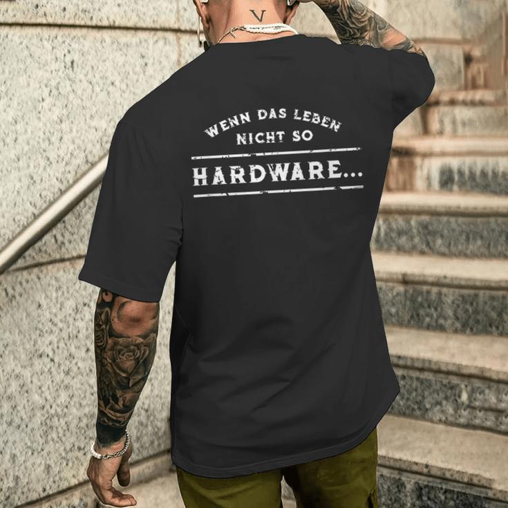 Admin Sysadmin It Hardware Informatician T-Shirt mit Rückendruck Geschenke für Ihn