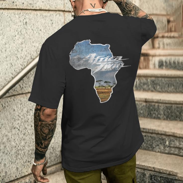 Africa Touring Twin Bike Off-Road & Cross Continent T-Shirt mit Rückendruck Geschenke für Ihn